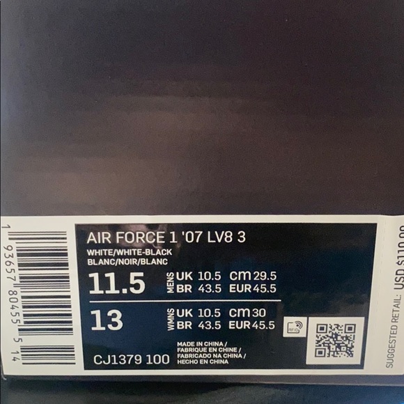 AIR FORCE 1 ‘07 LV8 3 - Picture 4 of 4